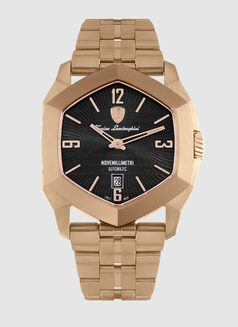 Tonino Lamborghini Novemillimetri Rose Gold Black TLX_TLF-T08-4-B men's watches